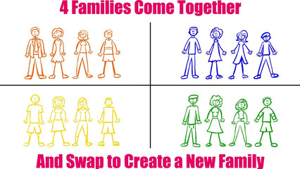 Семейный инцест секс – отчим ебет падчерицу, а мачеха трахается с пасынком